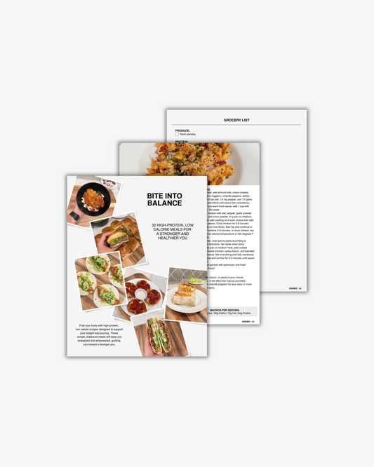 Bite Into Balance Cookbook Bundle